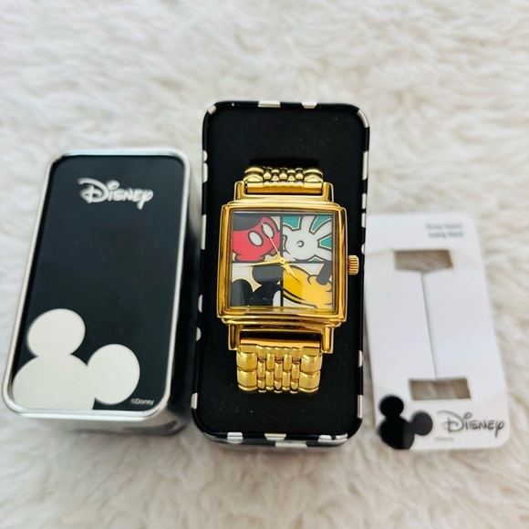 Disney Gold Mickey Mouse Watch